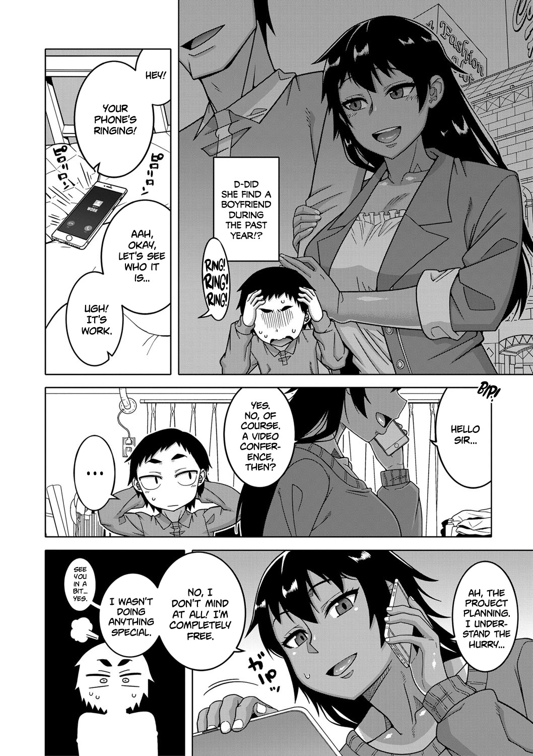 Hentai Manga Comic-My Stupid Older Sister Who's Just a Bit Hot Because Of Her Large Breasts-Chapter 5-4